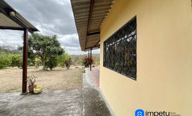 Casa en venta en sector Cabianga cerca del pueblo de Malacatos y de la avenida principal