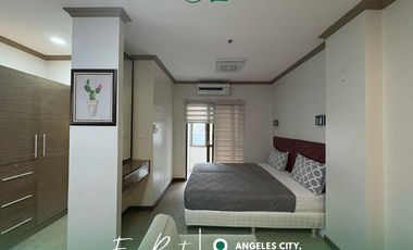 Studio Condo Unit for Rent located in Angeles City, Pampanga