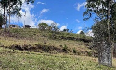 Venta Urgente hermoso terreno casi una hectárea para Quinta cerca de las aguas termales.  La  Merced