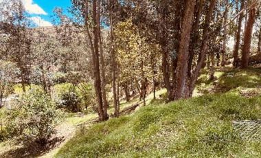 Venta Urgente hermoso terreno casi una hectárea para Quinta cerca de las aguas termales.  La  Merced