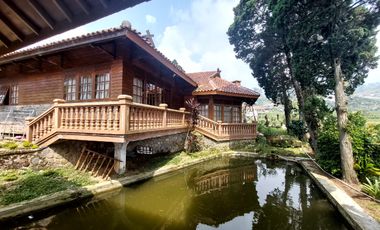 Villa Rancabali pinggir jalan strategis dekat Cagar Alam Gn Tilu,Ranca Upas,kawah putih Ciwidey Kab Bandung