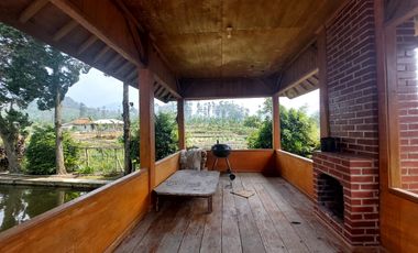 Villa Rancabali pinggir jalan strategis dekat Cagar Alam Gn Tilu,Ranca Upas,kawah putih Ciwidey Kab Bandung