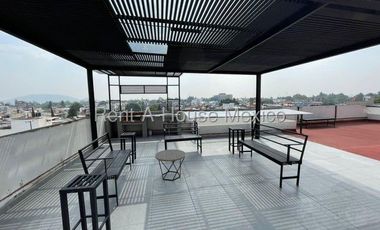 Rento Departamento en ZLIP Ex-Fábrica, Lindavista Vallejo III Sección#26-660AVC