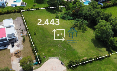 Lote en el condominio santa teresita