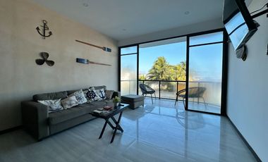 Departamento en venta con vista al mar en Progreso Yucatán , Mérida
