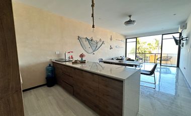 Departamento en venta con vista al mar en Progreso Yucatán , Mérida
