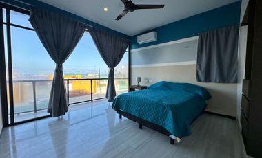 Departamento en venta con vista al mar en Progreso Yucatán , Mérida