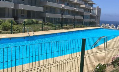 Arriendo El Tabo Dpto amoblado vista al mar Condominio Cordova 2280, Chile