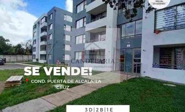 OPORTUNIDAD! SE VENDE DEPARTAMENTO EN CONDOMINIO PUERTAS DE ALCALA, LA CRUZ