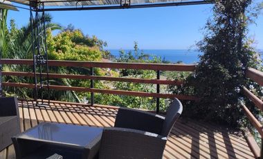 Linda Casa Con Vista Al Mar, Comunidad Privada, Horcon