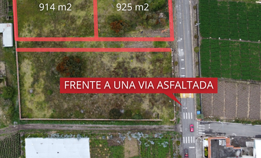 TERRENOS EN VENTA CANTON CEVALLOS - AMABTO