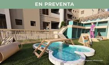 Venta departamento 40m2 de playa Asia, Preventa Depa mas cochera $60,000