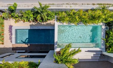 Inversión ideal: casa nueva de 3 recámaras y 2 albercas sin régimen de condominio en Tulum