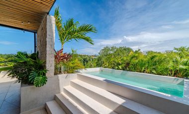 Inversión ideal: casa nueva de 3 recámaras y 2 albercas sin régimen de condominio en Tulum