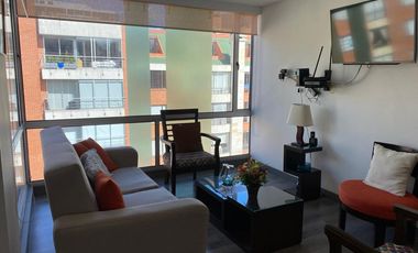 ARRIENDO HERMOSO APTO AMOBLADO SANTA PAULA