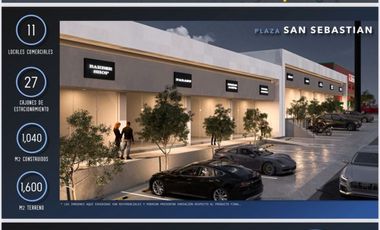 PREVENTA DE BODEGAS COMERCIALES EN PLAZA SAN SEBASTIAN