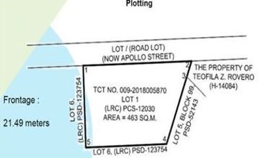FORECLOSED House & Lot in Apollo Street, Meteor Homes, Brgy. Fortune, Marikina City