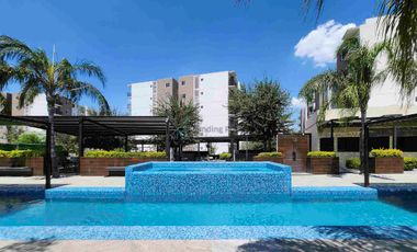 Estrena depa en renta  amueblado con balcón y amenidades de lujo en Santa Fe Living