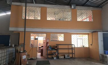 Venta Bodega Industrial Sur de Quito 527 m²
