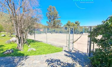 SE ARRIENDA MAGNIFICA PARCELA CON CASA DE 700MT2 EN CONSOMINIO LA AURORA DE CURACAVI