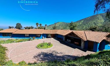 SE ARRIENDA MAGNIFICA PARCELA CON CASA DE 700MT2 EN CONSOMINIO LA AURORA DE CURACAVI