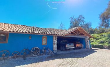 SE ARRIENDA MAGNIFICA PARCELA CON CASA DE 700MT2 EN CONSOMINIO LA AURORA DE CURACAVI