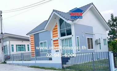 Single-storey detached house, 50 sq m., Diamondville Village, Saraburi, near Nong Pla Lai Subdistrict Administrative Organization, near Phra Phutthach