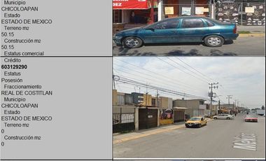 VENTA DE CASA EN CHICOLOAPAN, ESTADO DE MEXICO