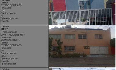 VENTA DE CASA EN NEZAHUALCOYOTL, ESTADO DE MEXICO