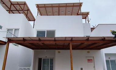 VENTA DE EXCLUSIVA CASA DE PLAYA EN EL CONDOMINIO LAGUNA BEACH - CERRO AZUL