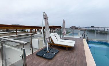 VENTA DE EXCLUSIVA CASA DE PLAYA EN EL CONDOMINIO LAGUNA BEACH - CERRO AZUL