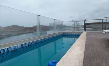 VENTA DE EXCLUSIVA CASA DE PLAYA EN EL CONDOMINIO LAGUNA BEACH - CERRO AZUL