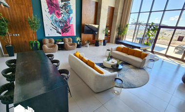 RENTA DE LOFT TOTALMENTE AMUEBLADO EN TORRE ELEMENT