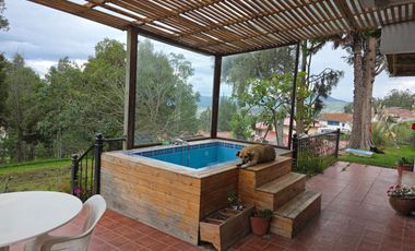 Quinta en venta en Ricaurte Cuenca – Terreno 9000 m² con casa y casa de guardián