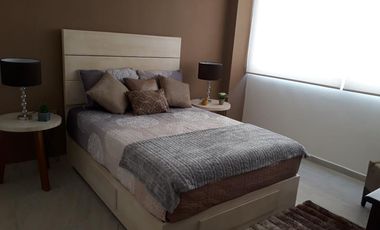 DEPARTAMENTO AMUEBLADO EN RENTA EN COND MARBELLA EL REFUGIO QUERETARO