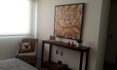 DEPARTAMENTO AMUEBLADO EN RENTA EN COND MARBELLA EL REFUGIO QUERETARO