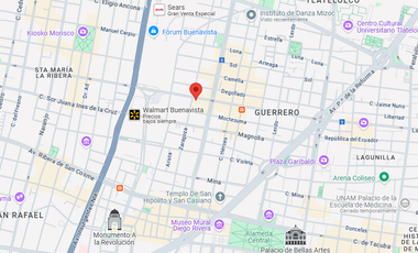 SK26 Eje 1 Pte, Buenavista, 06350 Ciudad de México, CDMX, México