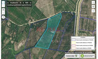 Vendo Terreno Agricola 13.04 Hectareas En Cieneguillo Sur Sullana//ID:1154811