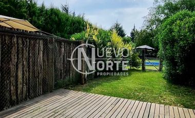 LOFT EN ARRIENDO EN CHICUREO, CON PATIO, PISCINA, ENTRE OTROS