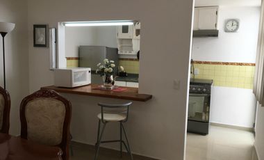 Departamento amueblado en renta en Toluca