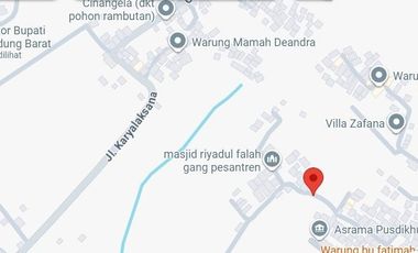 60 M2 Tanah Datar View Bagus Siap Bangun Dekat Kantor Desa Cilame, Bandung Barat.