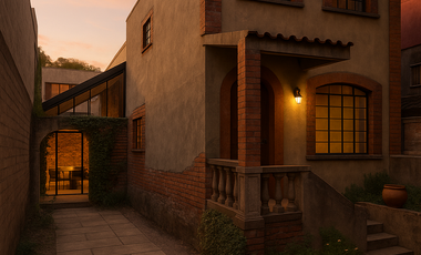 Estrena casa caminando al IPADE Business school/Proyecto único en la zona de Clavería/Casa restaurada con jardín, 4 Rec,  3 autos/Vias de comunicación y ciclo vias rápidas para ir a Polanco-Reforma-Lomas-Tecamachalco/Aproveche para vivir cómodamente en esa zona icónica de la Ciudad de México.