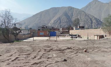 VENTA DE TERRENO EN RICARDO PALMA, URB. SANTA ANA