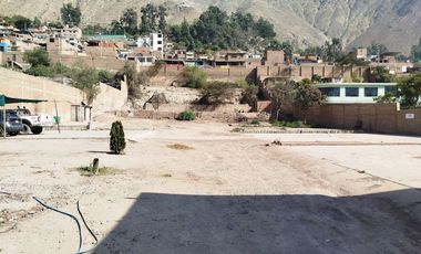 VENTA DE TERRENO EN RICARDO PALMA, URB. SANTA ANA