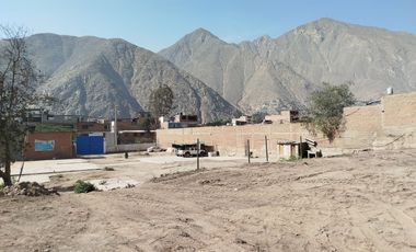 VENTA DE TERRENO EN RICARDO PALMA, URB. SANTA ANA