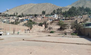 VENTA DE TERRENO EN RICARDO PALMA, URB. SANTA ANA