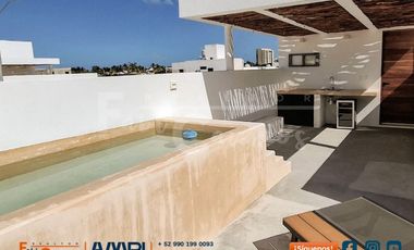 Casa en venta de 2 recámaras cerca de playa de Chelem