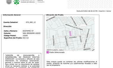 REMATO CASA EN SAN JERONIMO LIDICE LA MAGDALENA CONTRERAS CDMX