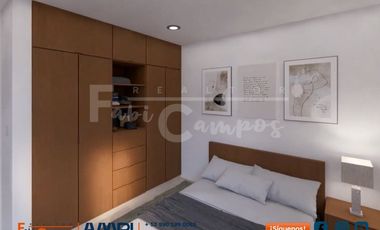 Casa en venta estilo villa de 2 recámaras en zona Conkal