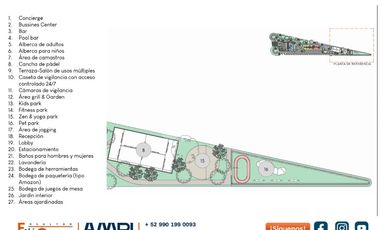 Casa en venta estilo villa de 2 recámaras en zona Conkal